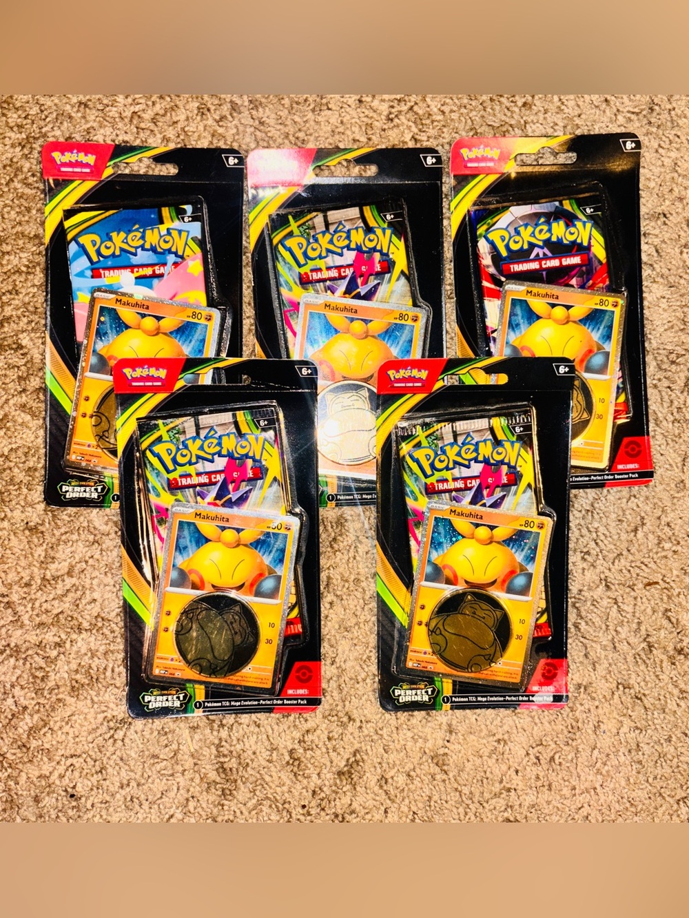 Trading Card Game: Makuhita Promo Pack - Yellow